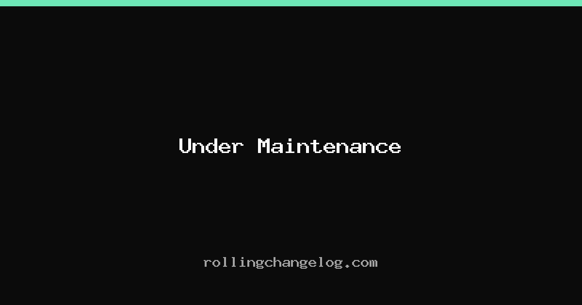 Under Maintenance cover