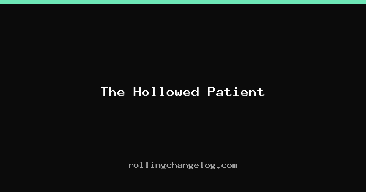 The Hollowed Patient cover