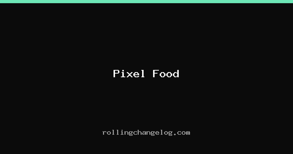 Pixel Food cover