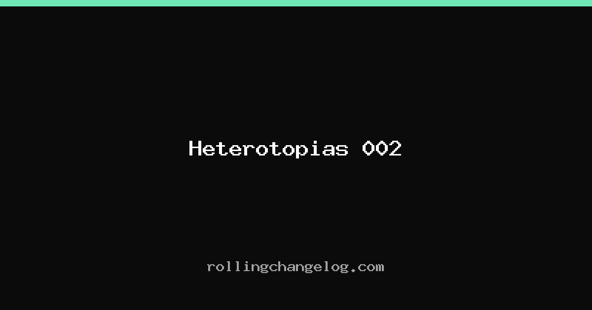 Heterotopias 002 cover