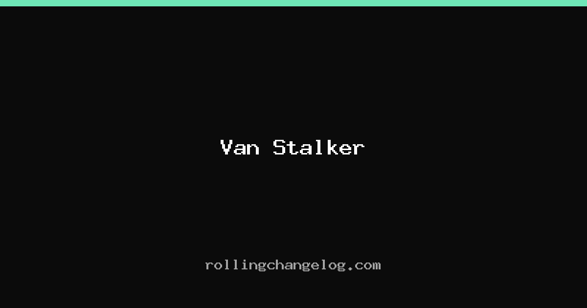 Van Stalker cover