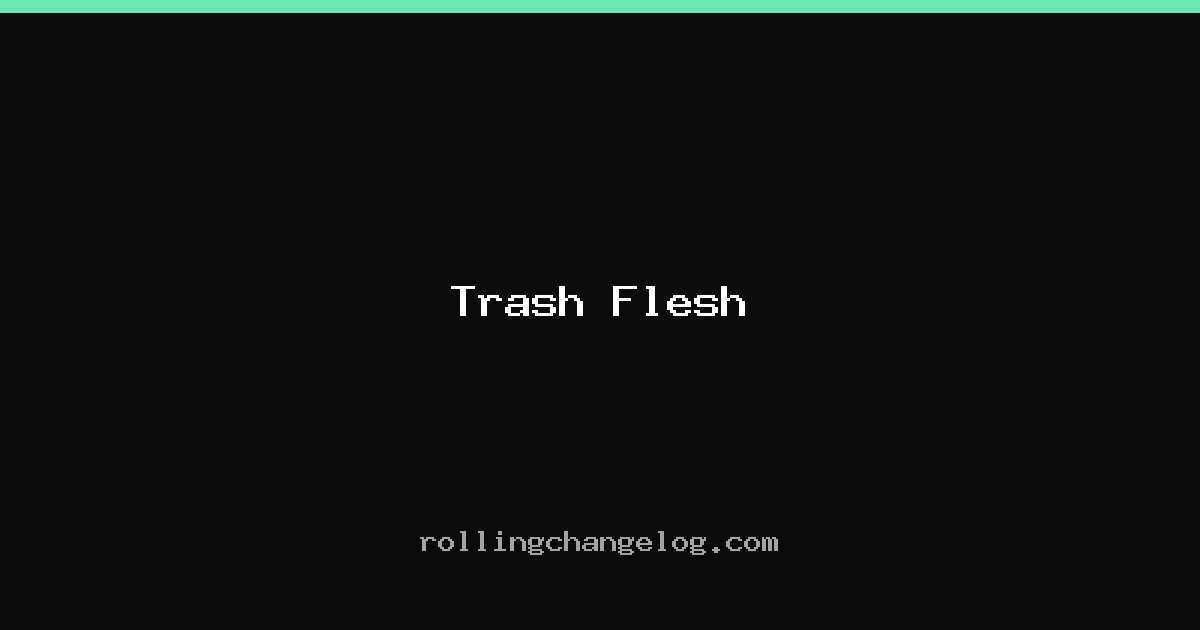 Trash Flesh cover