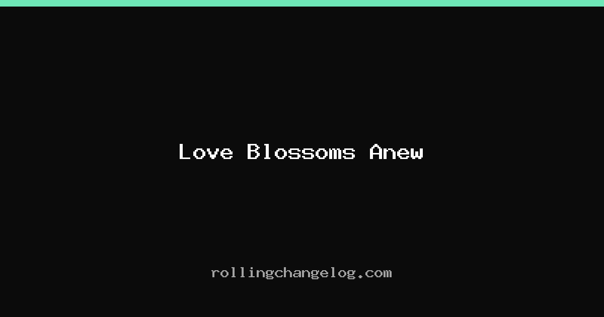 Love Blossoms Anew cover