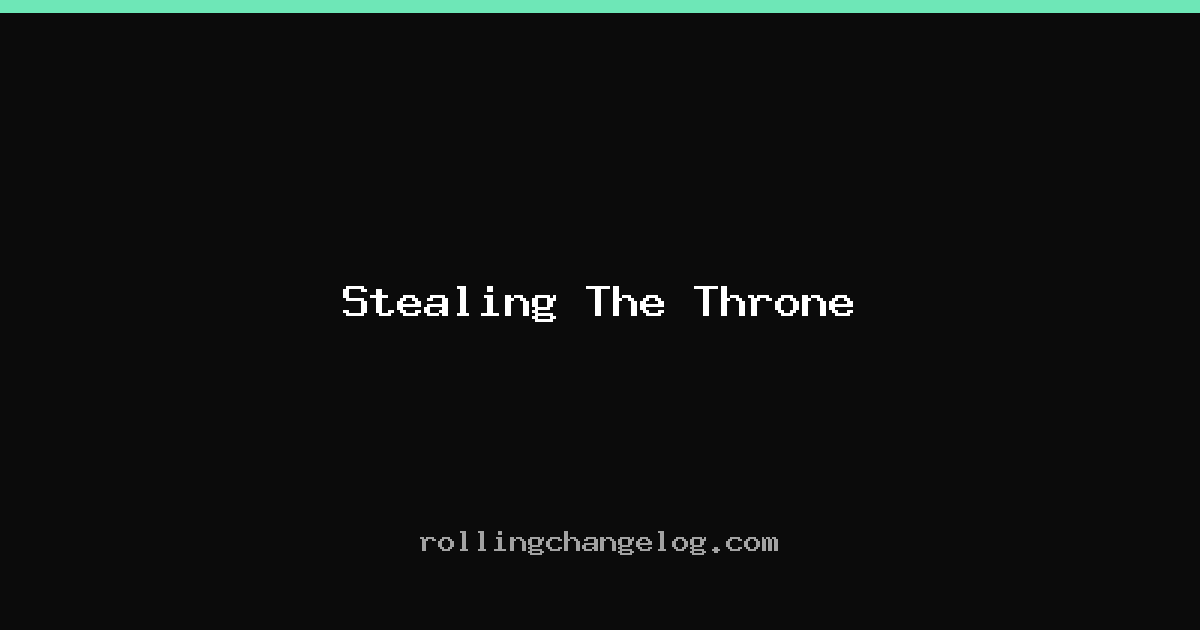 Stealing The Throne cover