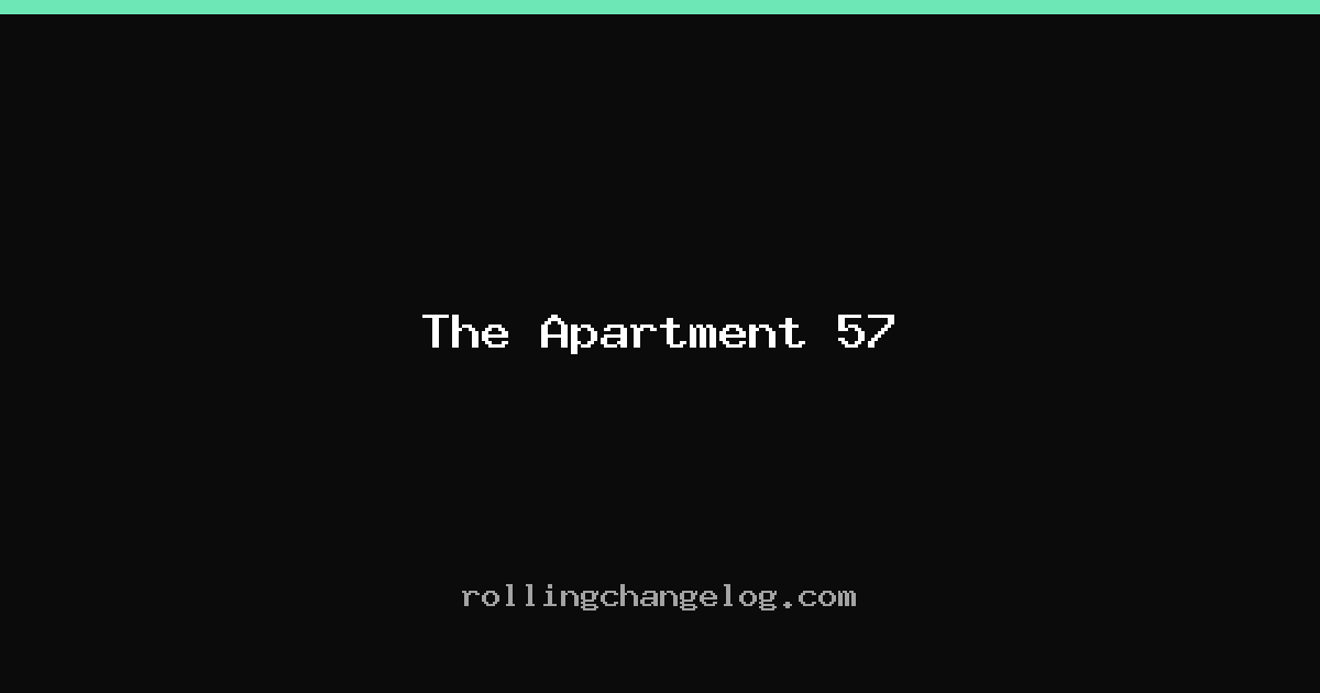 The Apartment 57 cover