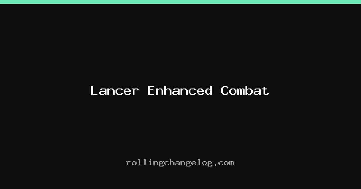 Lancer Enhanced Combat cover