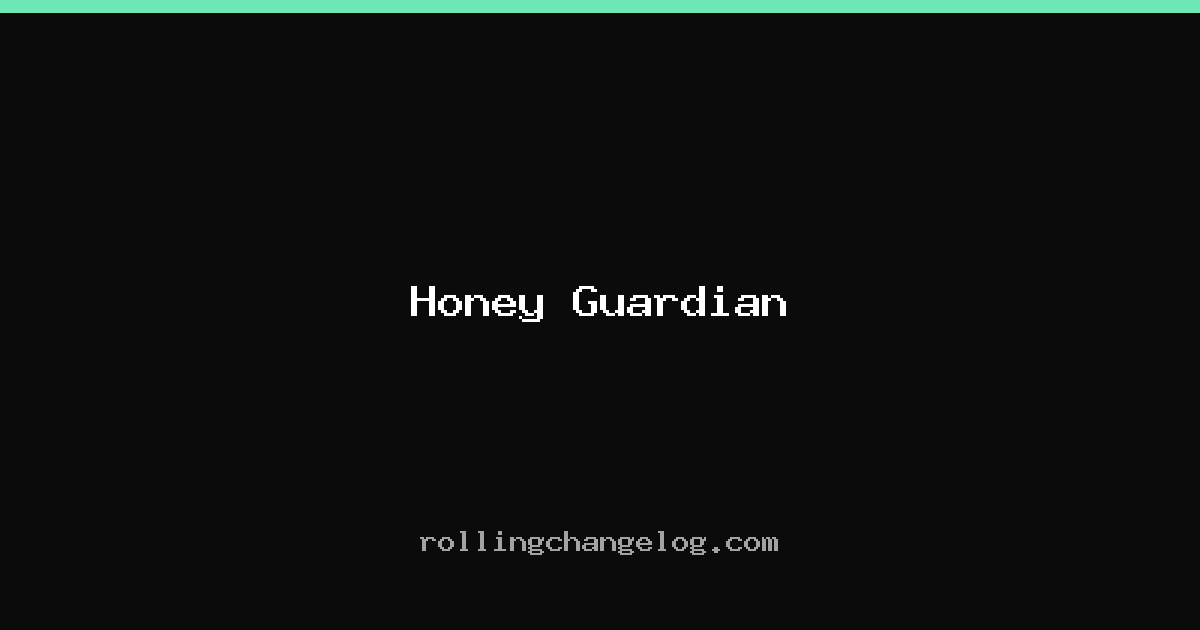 Honey Guardian cover