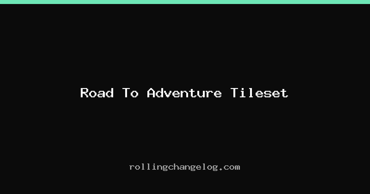 Road To Adventure Tileset cover