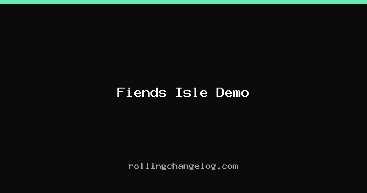 Fiends Isle Demo cover