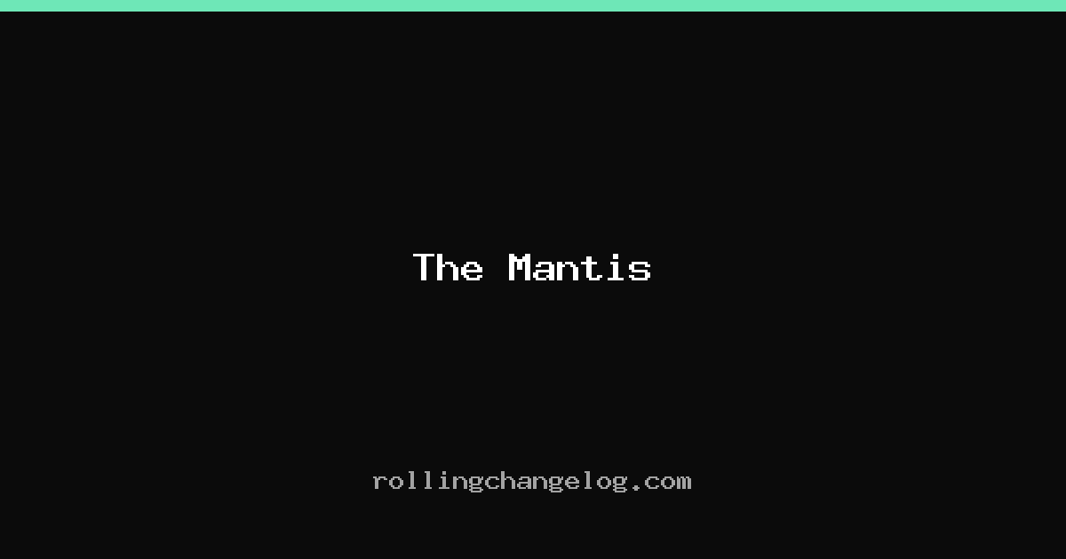 The Mantis cover