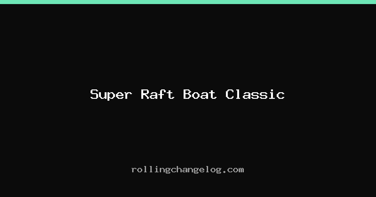 Super Raft Boat Classic cover