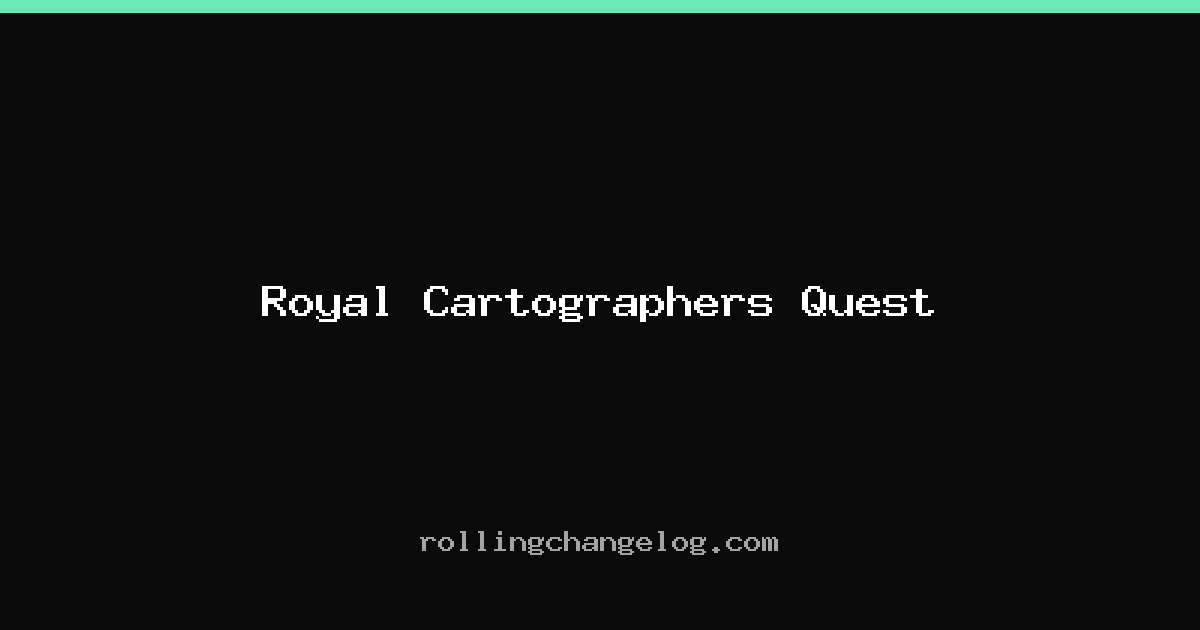 Royal Cartographers Quest cover