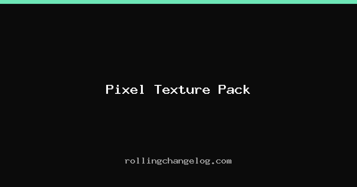 Pixel Texture Pack cover