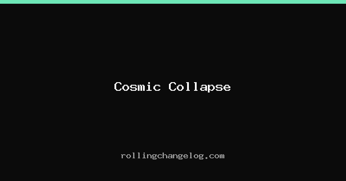 Cosmic Collapse cover