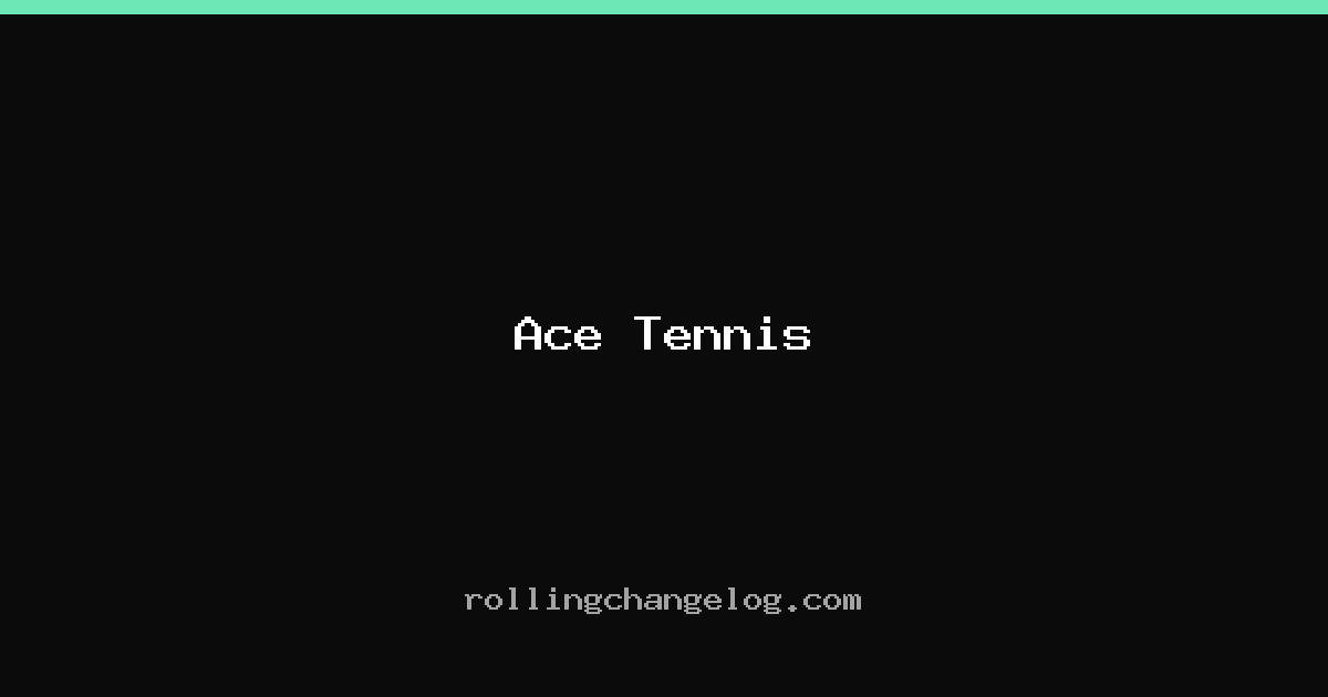 Ace Tennis cover