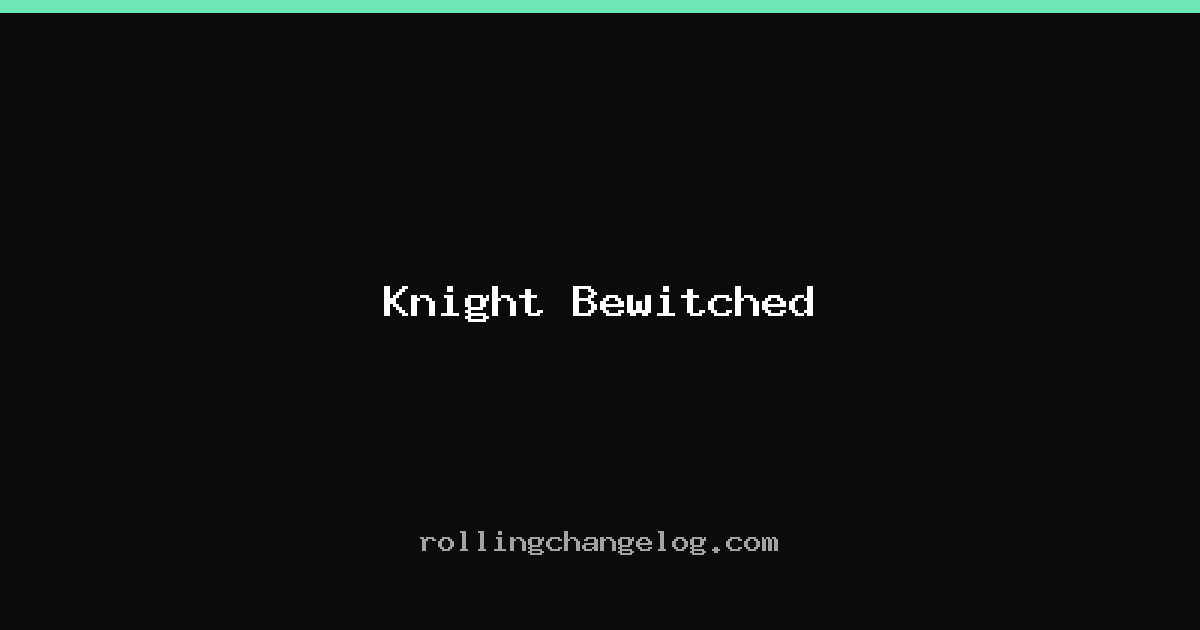 Knight Bewitched cover