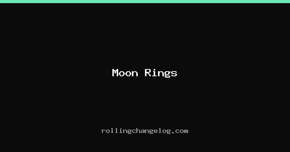 Moon Rings cover