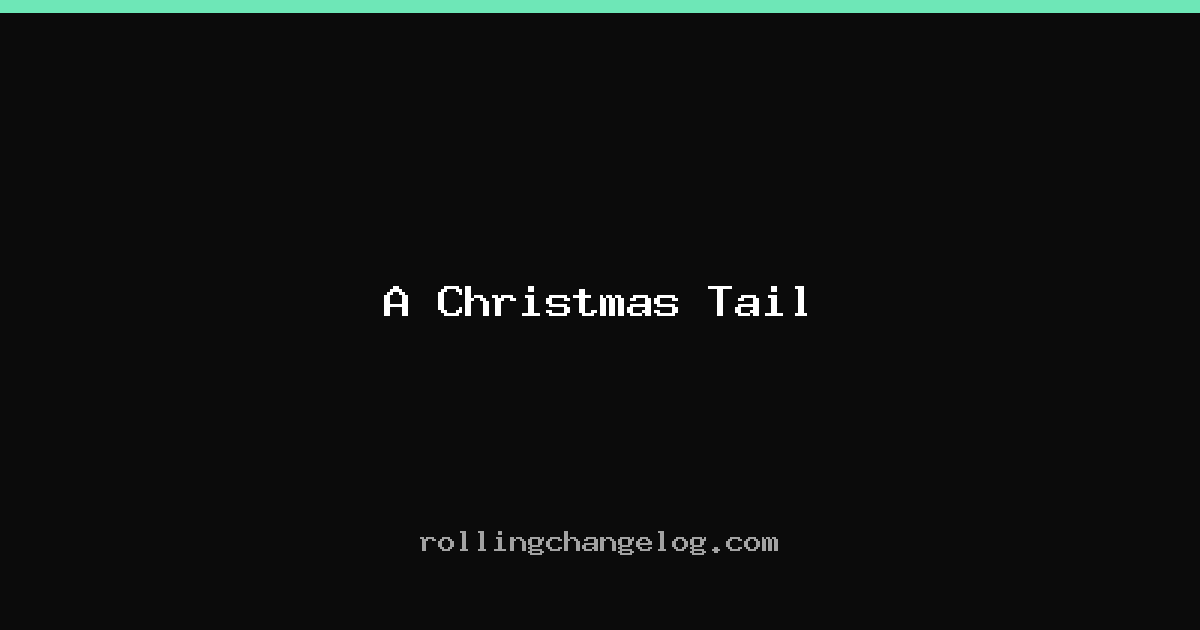 A Christmas Tail cover