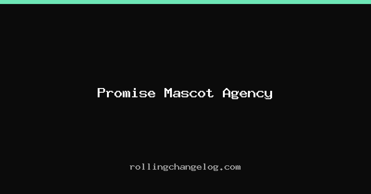 Promise Mascot Agency cover
