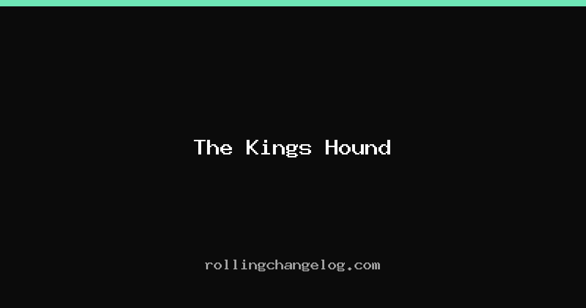 The Kings Hound cover