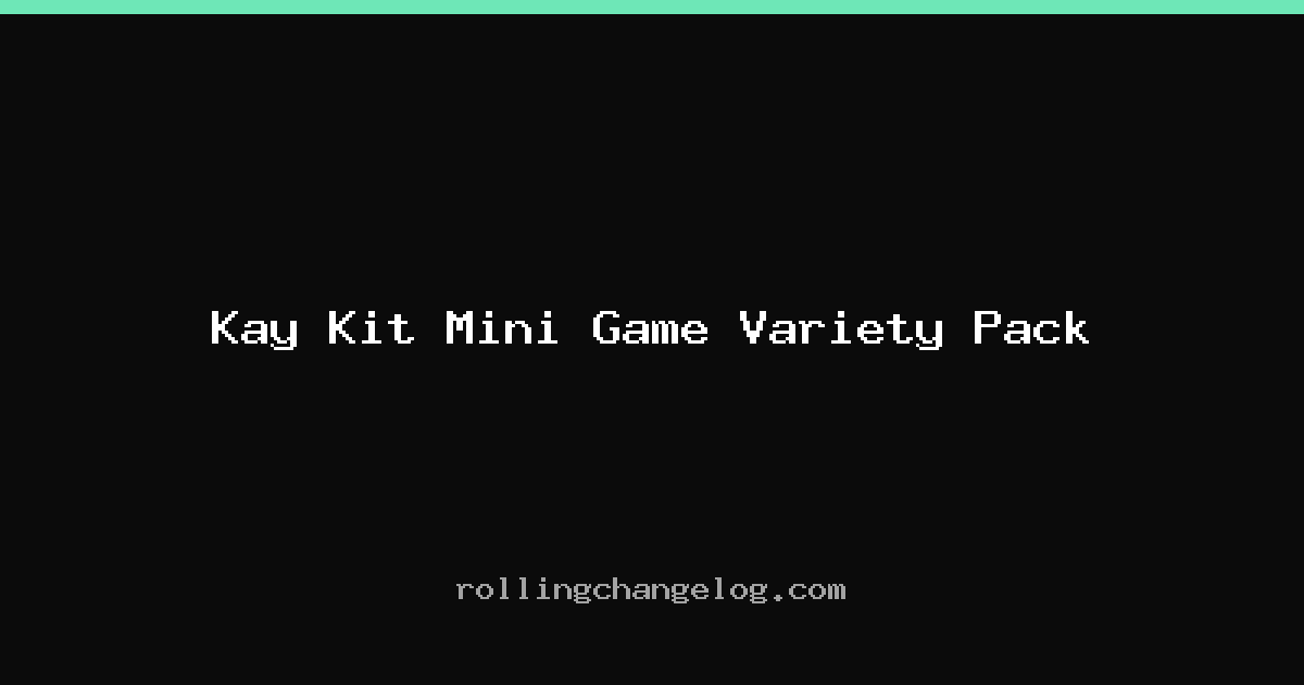 Kay Kit Mini Game Variety Pack cover