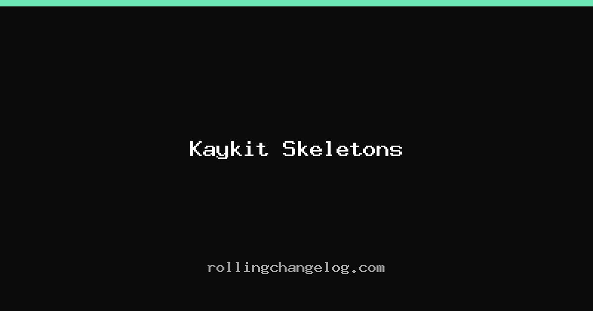 Kaykit Skeletons cover