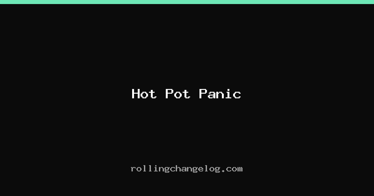 Hot Pot Panic cover