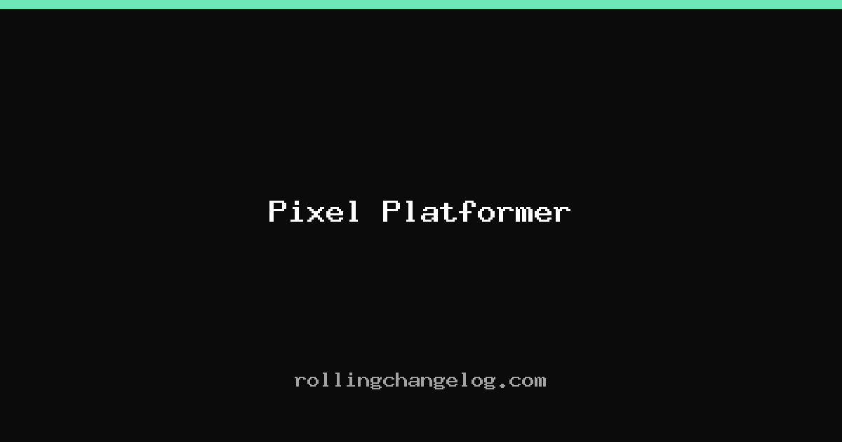 Pixel Platformer cover