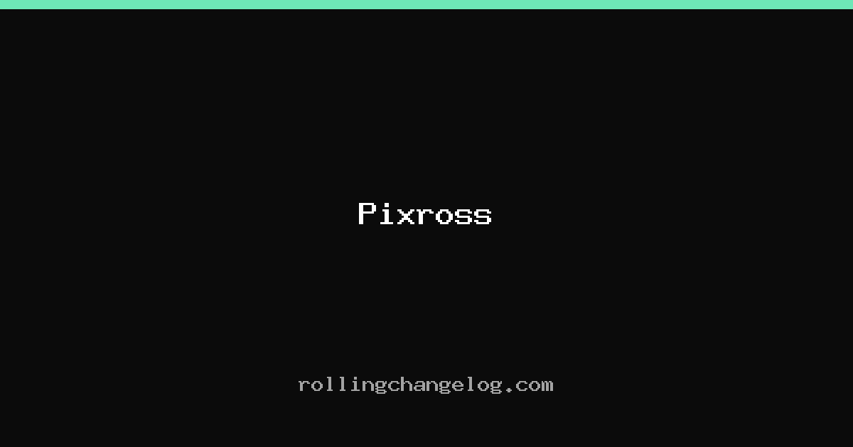 Pixross cover