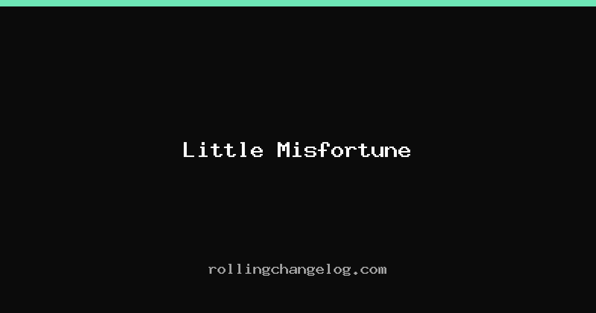 Little Misfortune cover