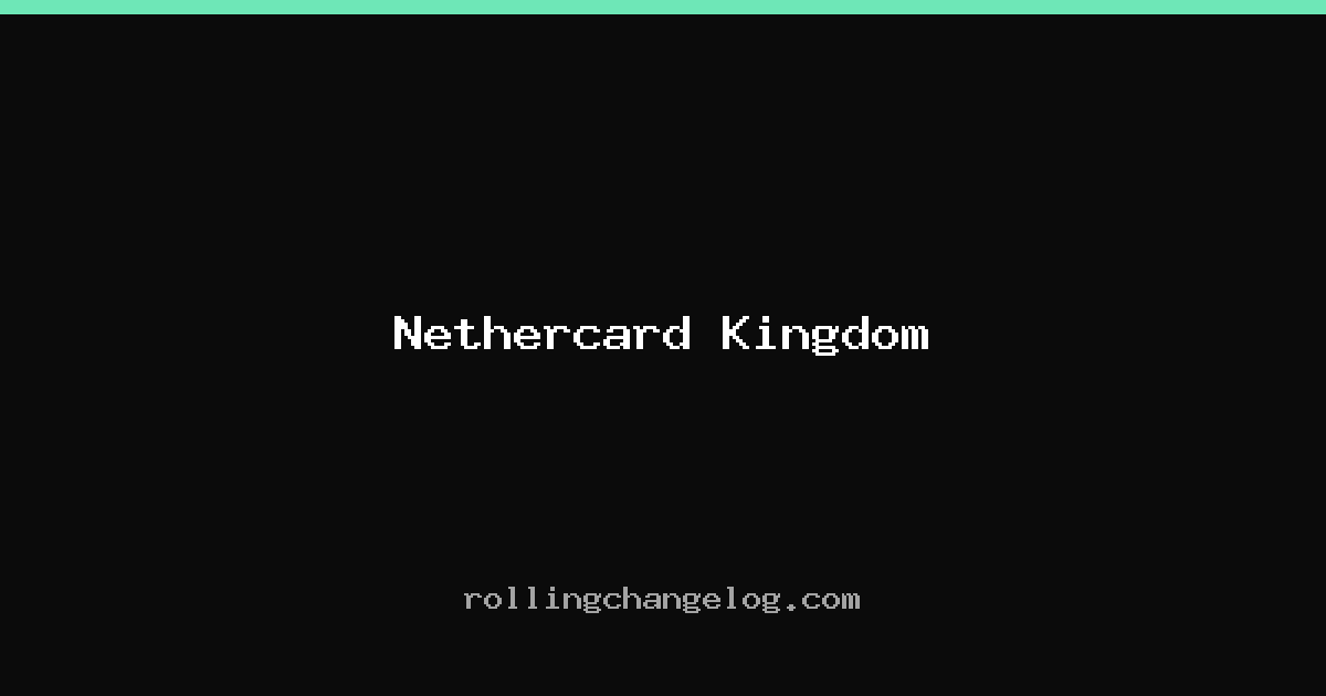 Nethercard Kingdom cover