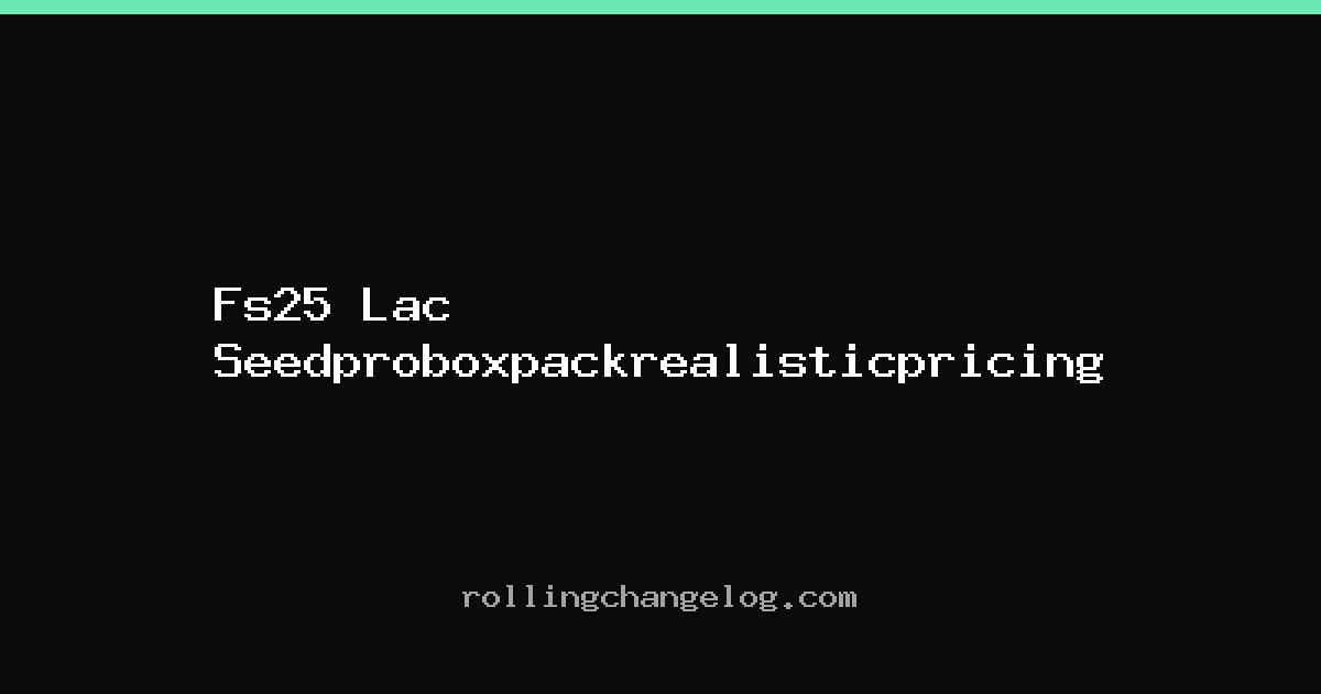 Fs25 Lac Seedproboxpackrealisticpricing cover