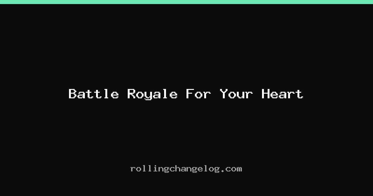 Battle Royale For Your Heart cover