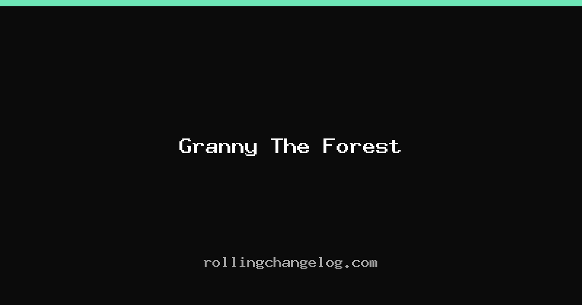 Granny The Forest cover