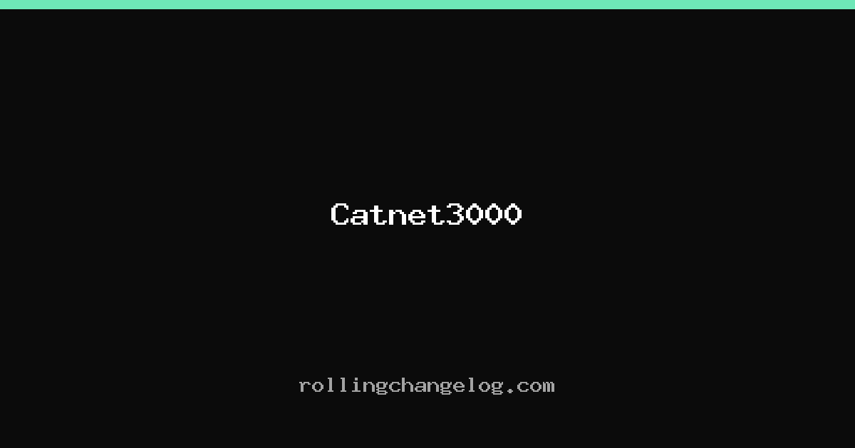 Catnet3000 cover