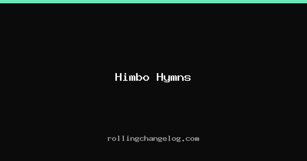 Himbo Hymns cover