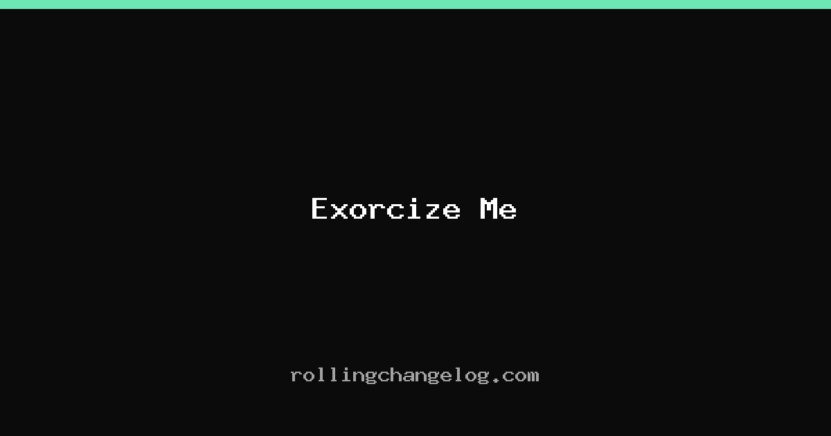 Exorcize Me cover
