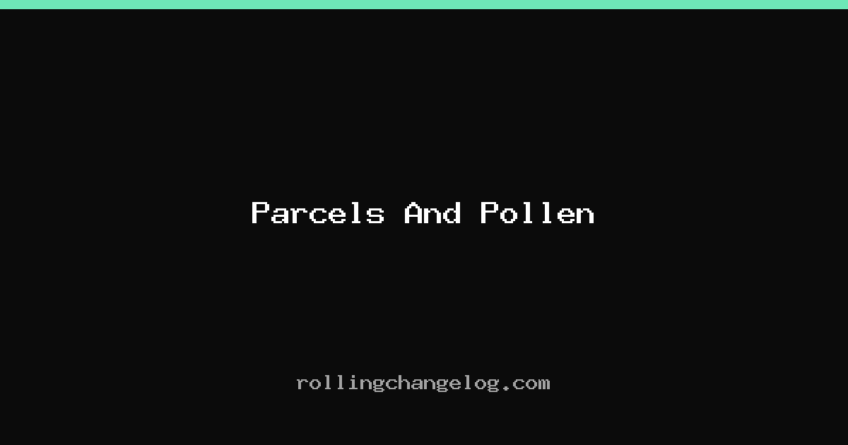 Parcels And Pollen cover