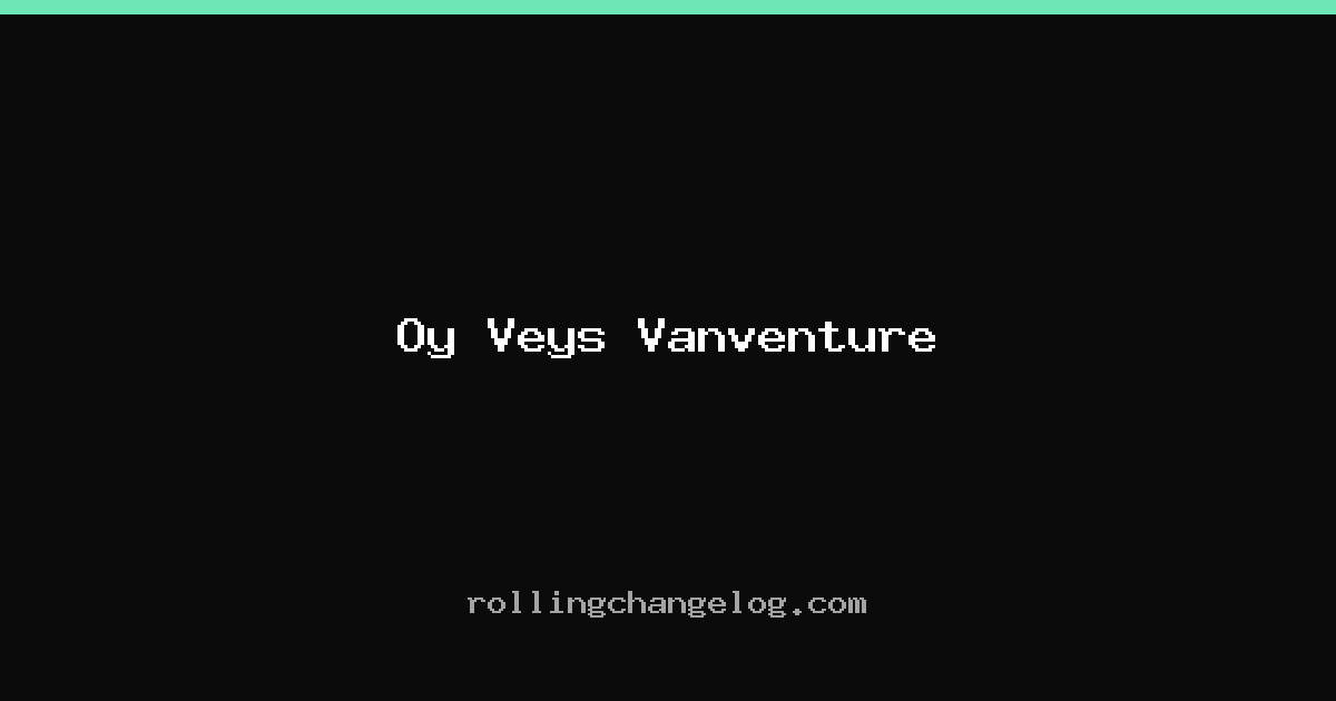 Oy Veys Vanventure cover