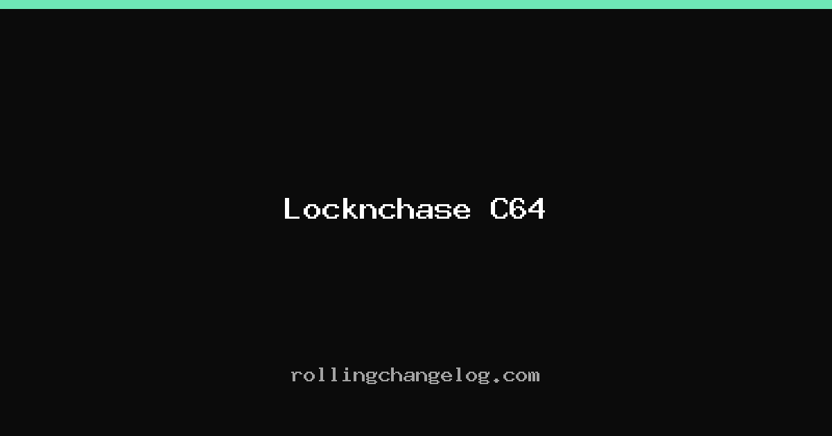 Locknchase C64 cover