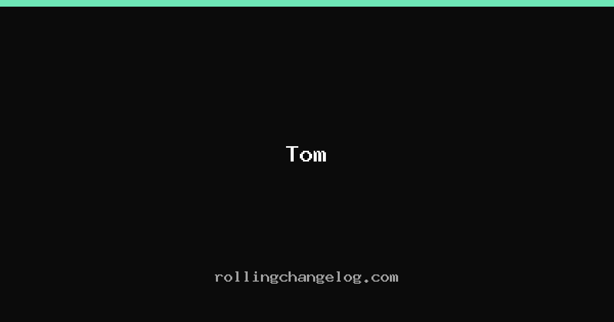 Tom cover