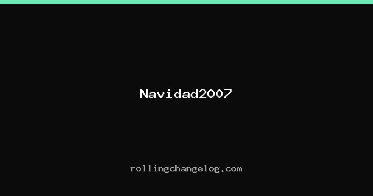 Navidad2007 cover