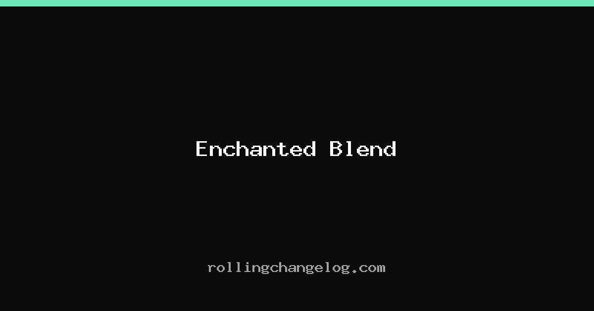 Enchanted Blend cover
