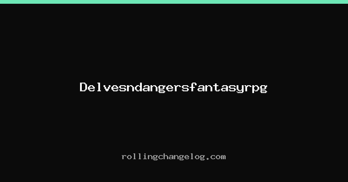 Delvesndangersfantasyrpg cover