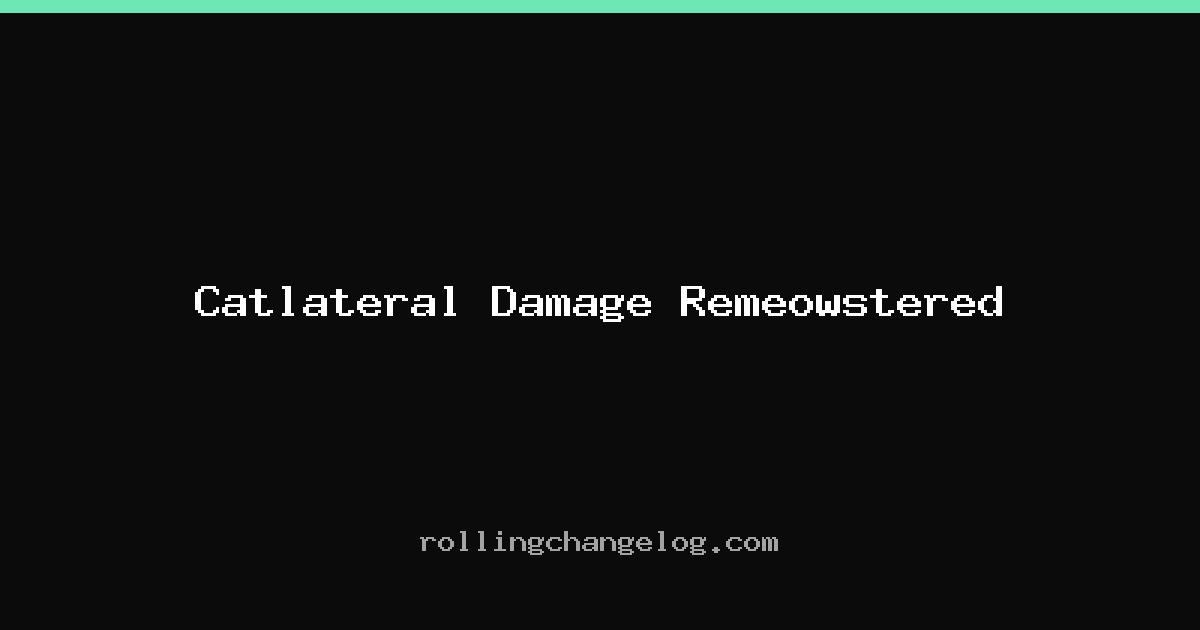 Catlateral Damage Remeowstered cover