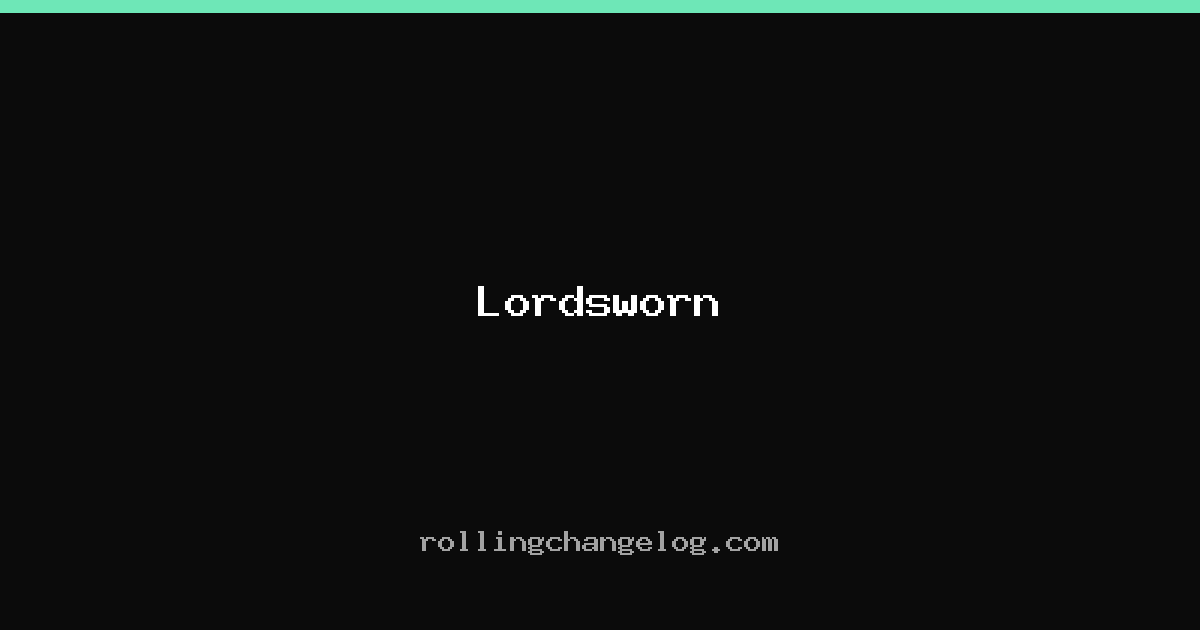 Lordsworn cover