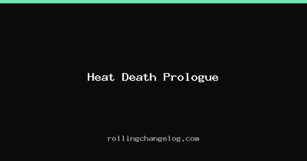 Heat Death Prologue cover