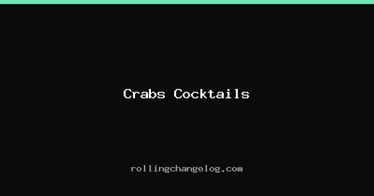 Crabs Cocktails cover