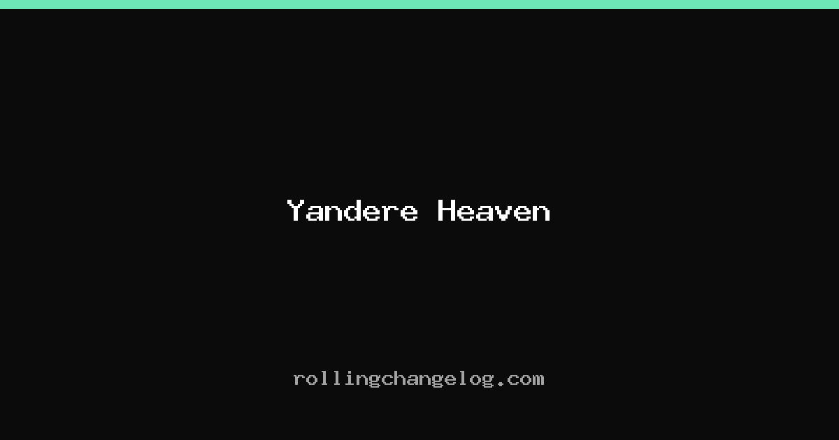 Yandere Heaven cover