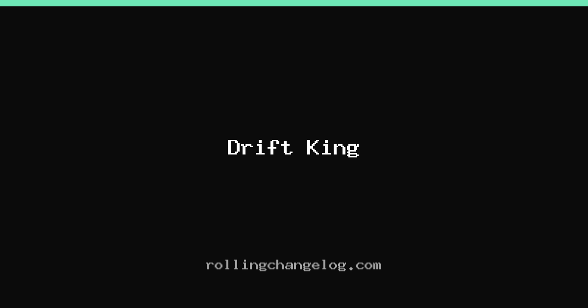 Drift King cover